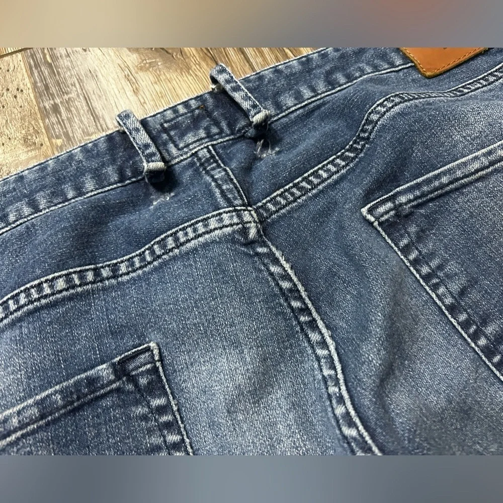 Hugo Boss Orange 24 Jeans Regular Fit Blue Denim Size 40/32 Medium Wash Low Rise